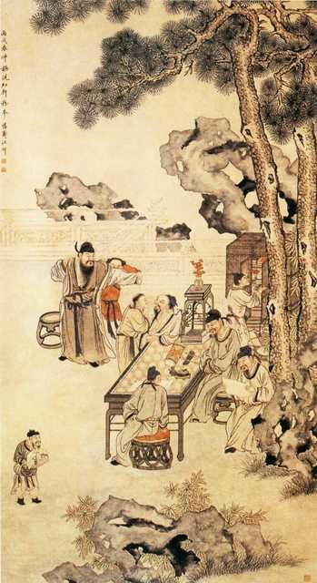 vintage chinese art 097 1c0375 A4 Photo Print