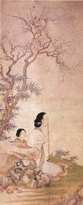 vintage chinese art 098 1c0385 A4 Photo Print