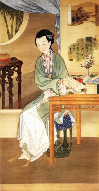 vintage chinese art 099 1c0394a A4 Photo Print