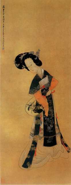 vintage chinese art 099 1c0396 A4 Photo Print