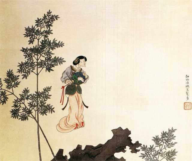 vintage chinese art 099 1c0397b A4 Photo Print