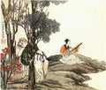 vintage chinese art 099 1c0397c A4 Photo Print