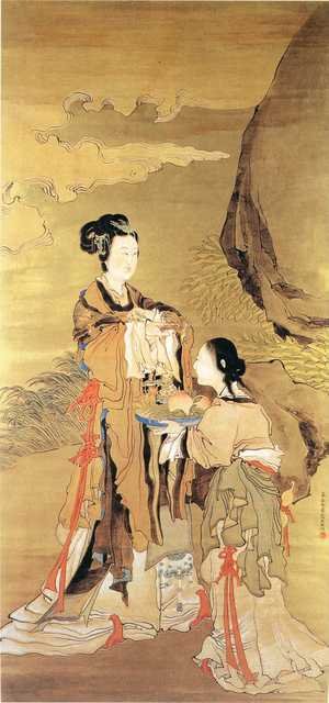 vintage chinese art 099 1c0399 A4 Photo Print