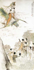 vintage chinese art 099 1c0400 A4 Photo Print
