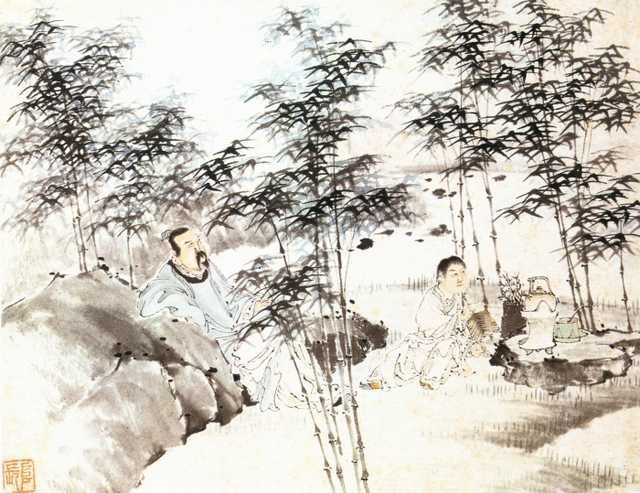 vintage chinese art 099 1c0401b A4 Photo Print