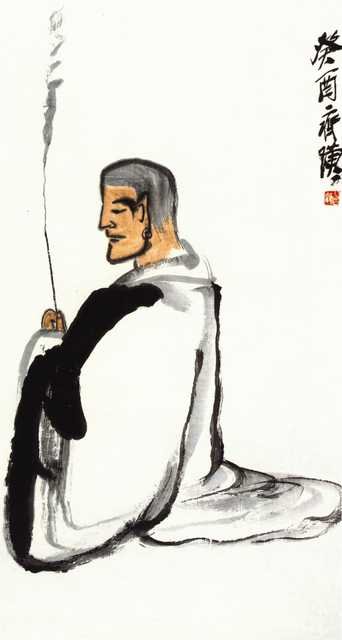 vintage chinese art 100 1c0426 A4 Photo Print
