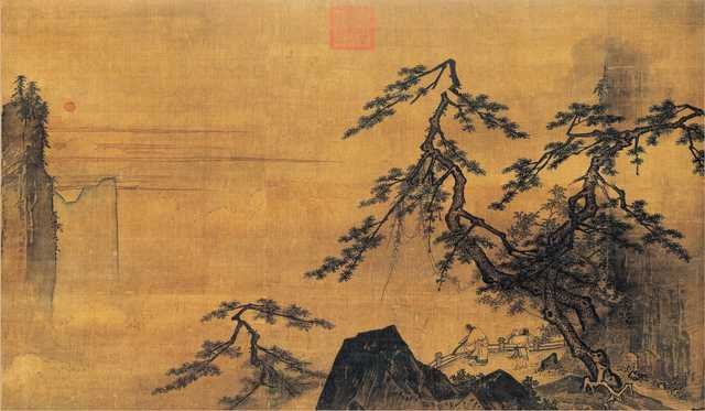 vintage chinese art 100 1c0439 A4 Photo Print