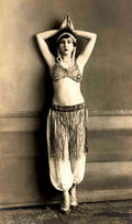vintage dance woman 1Vintage 20th Century 1900s A4 Photo Print