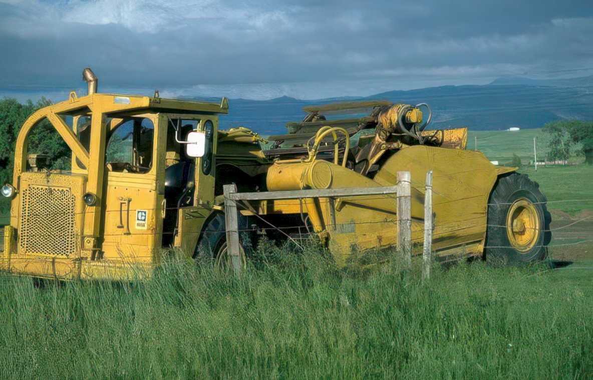 vintage dozer d6 Vintage A4 Photo Print