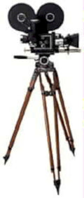 vintage film camera 11980s 1990s A4 Photo Print