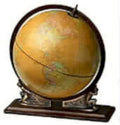 vintage globe base1980s 1990s A4 Photo Print