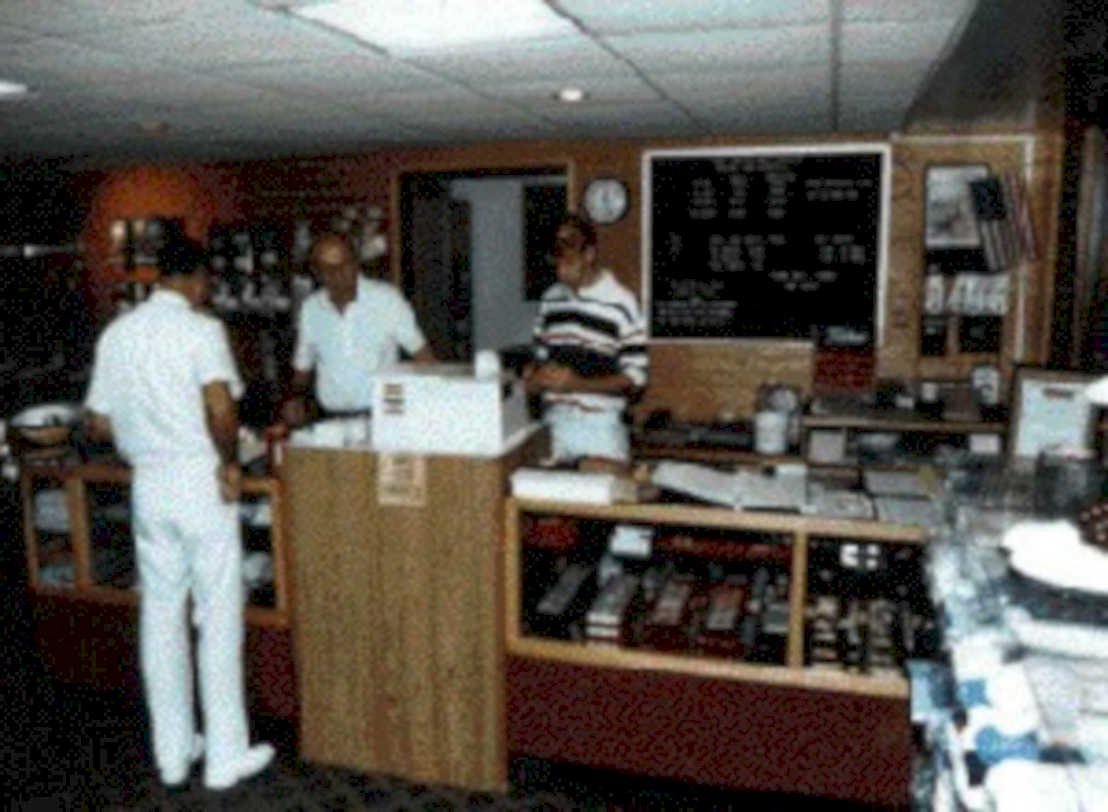 vintage guns store1980s 1990s A4 Photo Print