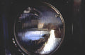 vintage headlight reflection Vintage A4 Photo Print