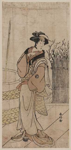 vintage japan japanese woodblock 00007v A4 Photo Print