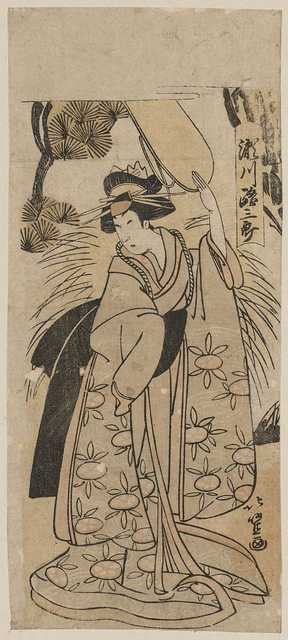 vintage japan japanese woodblock 00152v A4 Photo Print
