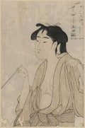 vintage japan japanese woodblock 00200v A4 Photo Print