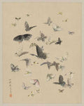 vintage japan japanese woodblock 00302v A4 Photo Print