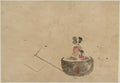 vintage japan japanese woodblock 00319v A4 Photo Print
