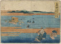 vintage japan japanese woodblock 00368v A4 Photo Print