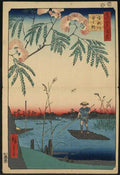 vintage japan japanese woodblock 0048v A4 Photo Print