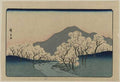 vintage japan japanese woodblock 00507v A4 Photo Print