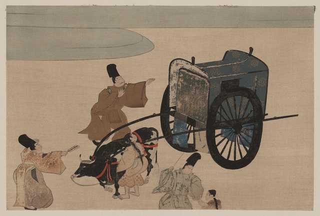vintage japan japanese woodblock 00879v A4 Photo Print
