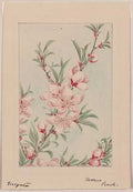 vintage japan japanese woodblock 01073v A4 Photo Print