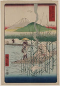 vintage japan japanese woodblock 01313v A4 Photo Print