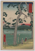 vintage japan japanese woodblock 01318v A4 Photo Print