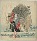 vintage japan japanese woodblock 01466v A4 Photo Print