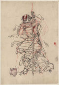 vintage japan japanese woodblock 01584v A4 Photo Print