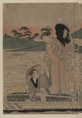 vintage japan japanese woodblock 01760v A4 Photo Print