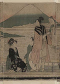 vintage japan japanese woodblock 01761v A4 Photo Print