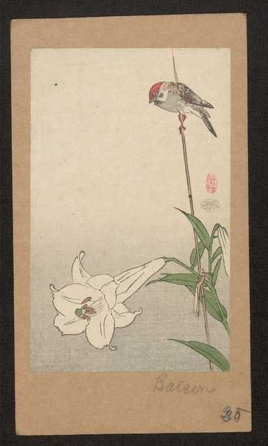 vintage japan japanese woodblock 01848v A4 Photo Print