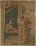 vintage japan japanese woodblock 01948v A4 Photo Print