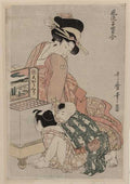 vintage japan japanese woodblock 01960v A4 Photo Print