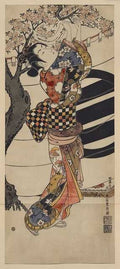 vintage japan japanese woodblock 02148v A4 Photo Print