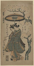 vintage japan japanese woodblock 02167v A4 Photo Print