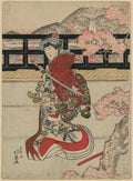 vintage japan japanese woodblock 02212v A4 Photo Print