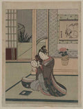 vintage japan japanese woodblock 02223v A4 Photo Print