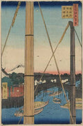 vintage japan japanese woodblock 02402v A4 Photo Print