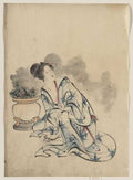 vintage japan japanese woodblock 02786v A4 Photo Print