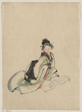 vintage japan japanese woodblock 02835v A4 Photo Print