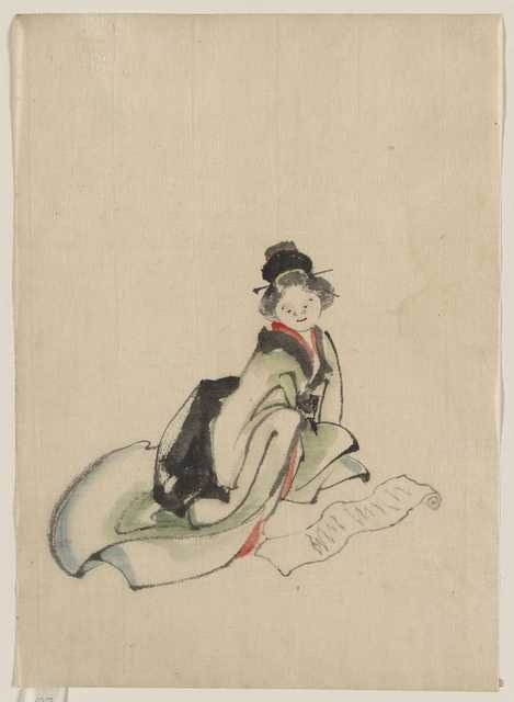 vintage japan japanese woodblock 02835v A4 Photo Print