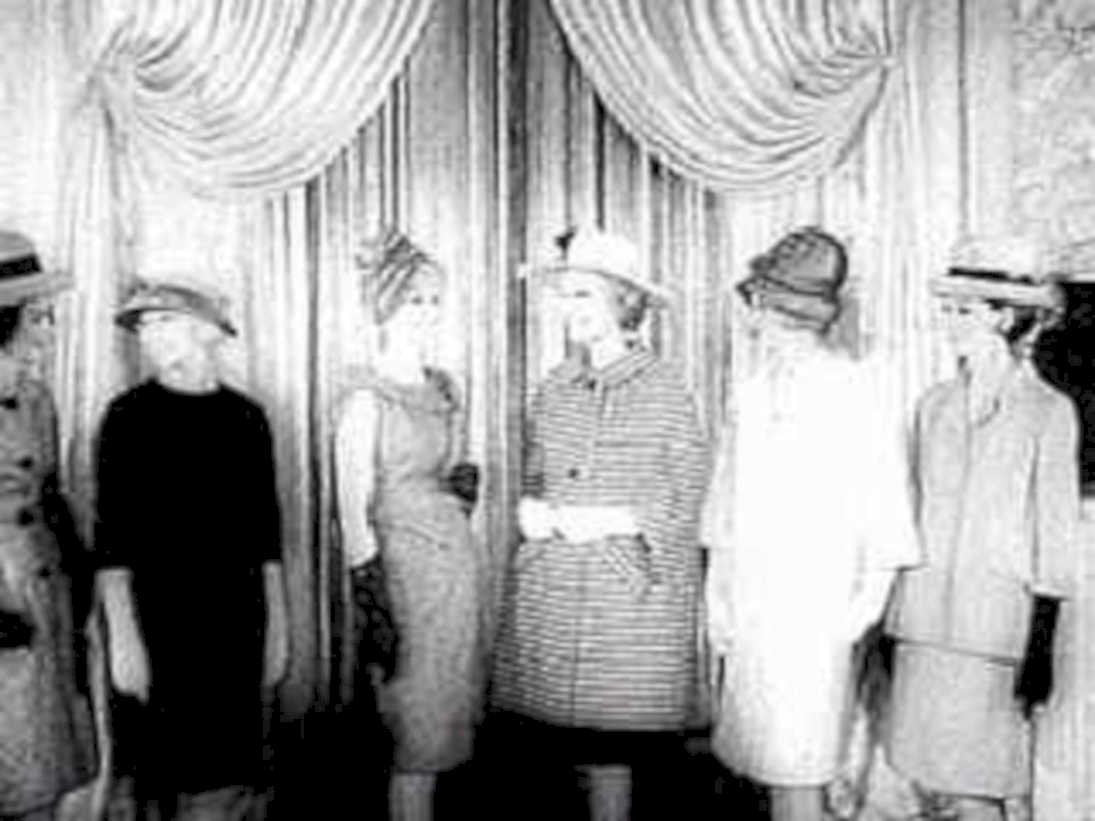 vintage mannequins suits1980s 1990s A4 Photo Print