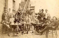 vintage men wine Vintage world war A4 Photo Print