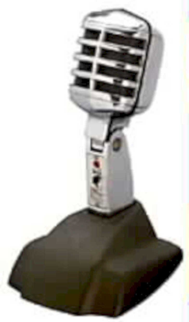 vintage microphone audio1980s 1990s A4 Photo Print