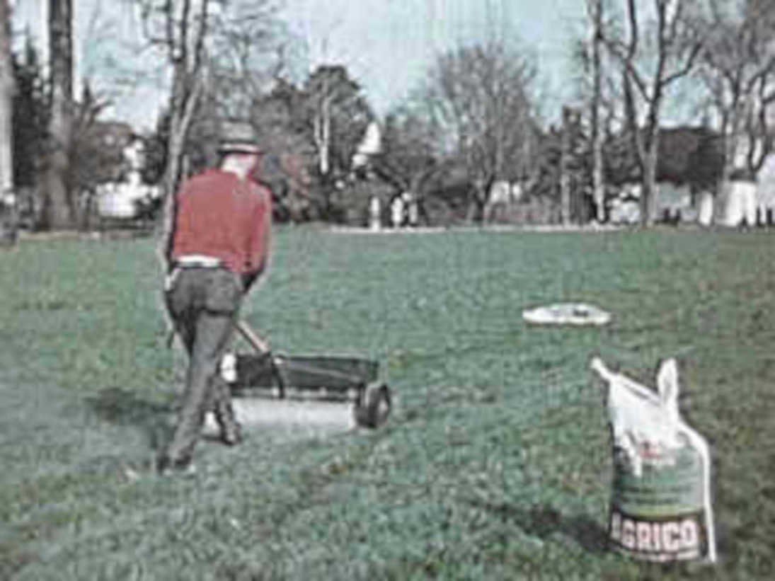 vintage mower lawn1980s 1990s A4 Photo Print