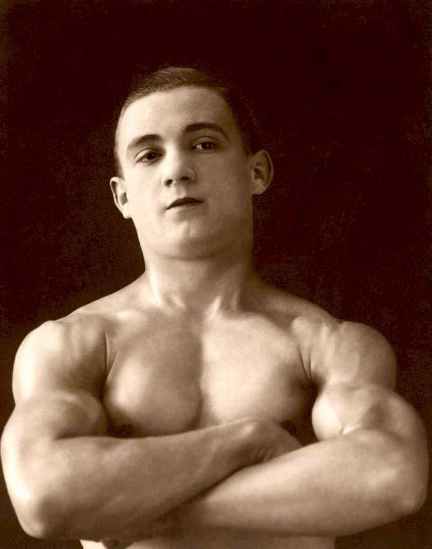 vintage muscular maleVintage 20th Century 1900s A4 Photo Print