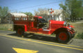 vintage red engine Vintage A4 Photo Print